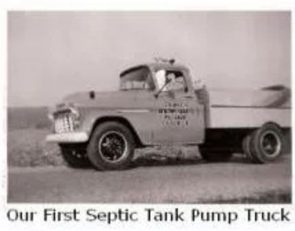 First Septic Tank Pump Truck